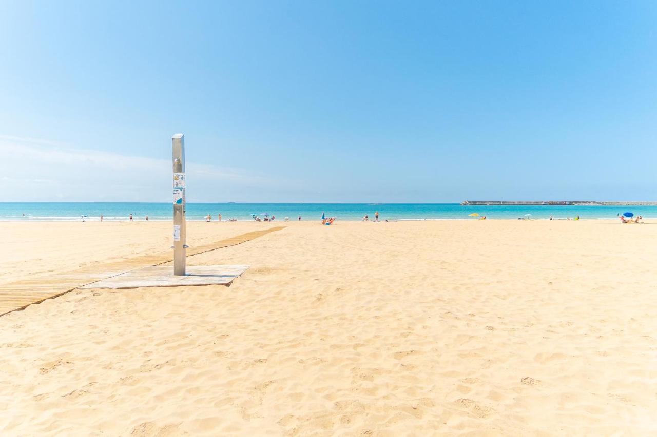 Apartamento Estudio Acuario Frente Mar Barbate Bagian luar foto